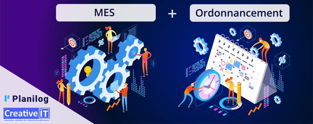 MES + ORDO : la nouvelle donne pour gérer, planifier, suivre et mesurer efficacement ! 1 logiciels MES et ordonnancement reunis pour une premiere experience numerique dans vos usines