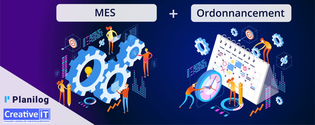 logiciels MES et ordonnancement reunis pour une premiere experience numerique dans vos usines